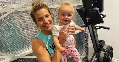 Gemma Atkinson pokes fun at daughter Mia's adorable new hairstyle - msn.com - city Manchester
