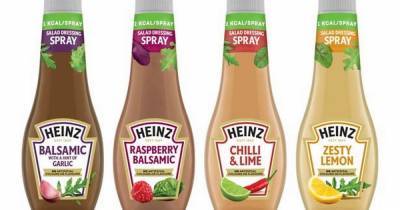 Heinz launches new salad dressing sprays – and they're only two calories a portion - dailystar.co.uk