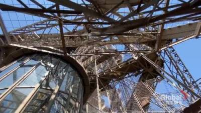 Coronavirus: Eiffel Tower reopens with restrictions in Paris - globalnews.ca - France - city Paris