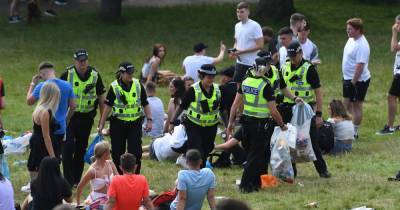 Police swoop to break up mass gathering in Kelvingrove Park in Glasgow - dailyrecord.co.uk - Scotland - county Park