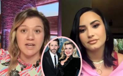 Kelly Clarkson - Brandon Blackstock - Kelly Clarkson Opens Up To Demi Lovato About Struggle With Depression Amid Divorce Drama - perezhilton.com