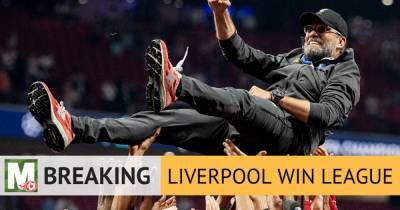 Jurgen Klopp - Liverpool win Premier League to end 30 year top-flight title drought - mirror.co.uk - Britain - city Man