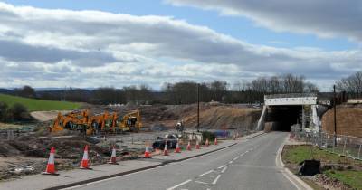 Drivers told to be aware as work on A9 north of Perth gets back underway after months of inactivity - dailyrecord.co.uk