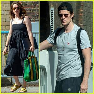 Matt Smith - Claire Foy - Claire Foy & Matt Smith Are Back at Work on Their Play in London! - justjared.com - city London