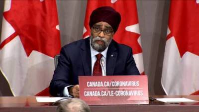 Coronavirus: Sajjan outlines criteria for removal of CAF personnel from long-term care facilities - globalnews.ca - county Ontario - city Ottawa