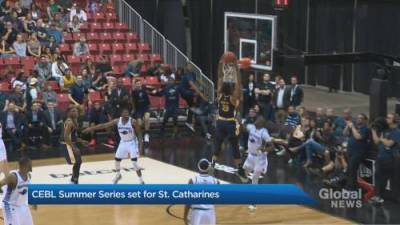 CEBL Summer Series set for St. Catharines - globalnews.ca