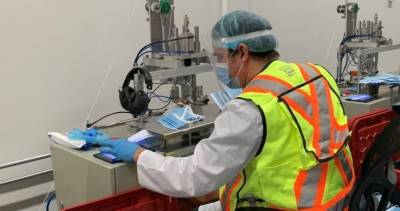 Coronavirus Saskatchewan - New Saskatoon PPE manufacturer expects to produce millions of masks - globalnews.ca