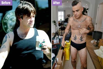 Robbie Williams - Robbie Williams reveals he became ‘morbidly obese’ as he used to go food shopping while high - thesun.co.uk
