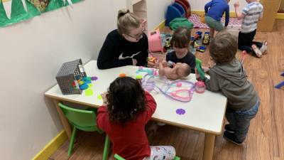 All smiles: Children and parents delighted as crèches reopen - rte.ie - Ireland