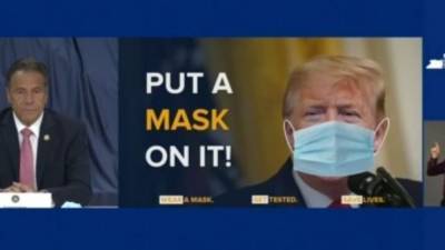 Donald Trump - Andrew Cuomo - Cuomo calls on Trump to sign executive order requiring face masks - fox29.com - New York