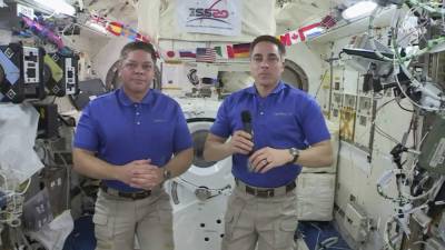 Bob Behnken - Chris Cassidy - Astronaut says losing mirror on spacewalk was 'real bummer' - clickorlando.com