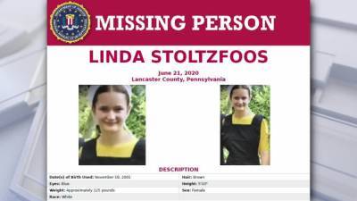 Linda Stoltzfoos - FBI joins search for Amish teen missing from Lancaster County since last Sunday - fox29.com - county Lancaster