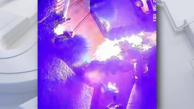 Video: Arson suspect accidentally sets himself on fire in Northeast Philadelphia - fox29.com