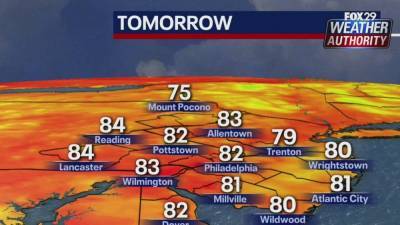 Kathy Orr - Weather Authority: More clouds Wednesday with chance of PM shower - fox29.com