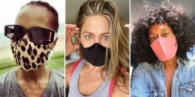 Jennifer Aniston - Kerry Washington - Celebrities Take on the "Wear a Damn Mask" Challenge as Coronavirus Cases Soar - harpersbazaar.com - Washington