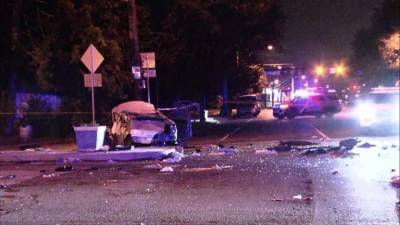 2 'extremely critical' after being thrown from car in Bustleton crash - fox29.com - city Philadelphia