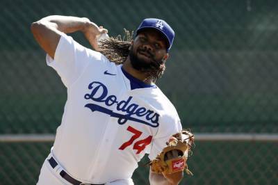 Dodgers' Kenley Jansen reports to camp after having COVID-19 - clickorlando.com - Los Angeles - city Los Angeles