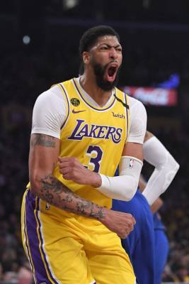 Anthony Davis - Lakers' Anthony Davis to wear own name on jersey in Orlando - clickorlando.com - Los Angeles - city Los Angeles - city Orlando - county Davis