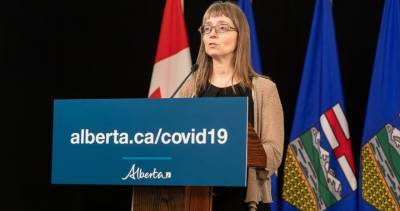 Jason Kenney - Deena Hinshaw - Tyler Shandro - Alberta health officials to provide updates on COVID-19 and free mask program - globalnews.ca