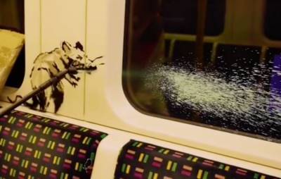 Banksy’s coronavirus-themed artwork removed from London Underground carriage - nme.com - city London