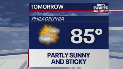 Weather Authority: Partly sunny, humid Thursday - fox29.com - city Philadelphia