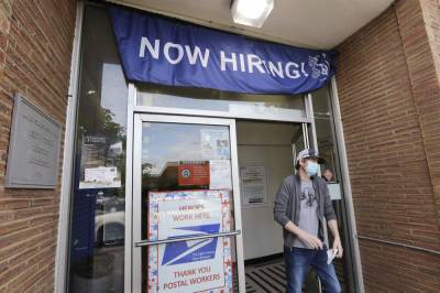 Demand for jobless aid high, even as economy slowly picks up amid coronavirus pandemic - clickorlando.com - state California - state Florida - Washington - state Texas