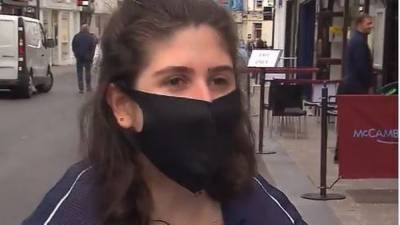 'Wearing a mask is important to spread any contagion' - the mood in Galway - rte.ie - Ireland - city Galway
