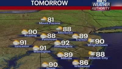 Weather Authority: Seasonable Friday with chance of PM storm - fox29.com