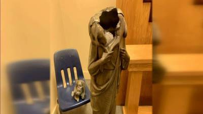 Jesus Christ - Jesus statue beheaded at Catholic church in South Florida - clickorlando.com - state Florida - county Miami - county Miami-Dade