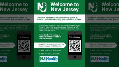 Judy Persichilli - New Jersey to offer survey to visitors from high-risk states - fox29.com - state New York - state New Jersey - state Connecticut