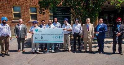 Montreal Sikh community makes a sizeable donation to Lakeshore General Hospital - globalnews.ca
