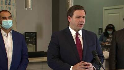 Ron Desantis - Gov. DeSantis asked about rise in COVID-19 deaths - clickorlando.com - state Florida