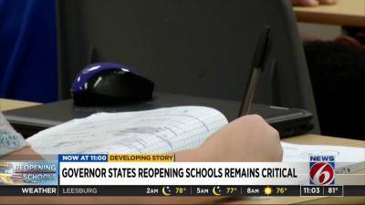 Ron Desantis - Gov. DeSantis defends plan to reopen schools, even amid letter asking him to reconsider - clickorlando.com - Usa - state Florida - county St. Johns