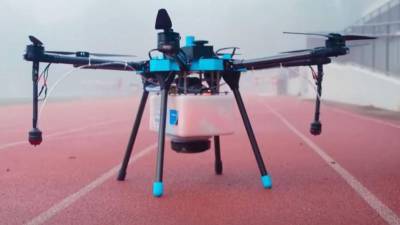 Florida company adapts drones to sanitize stadiums, venues - clickorlando.com - state Florida