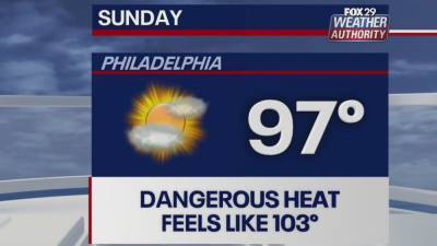 Weather Authority: Excessive heat warning in effect for region as temperatures soar - fox29.com