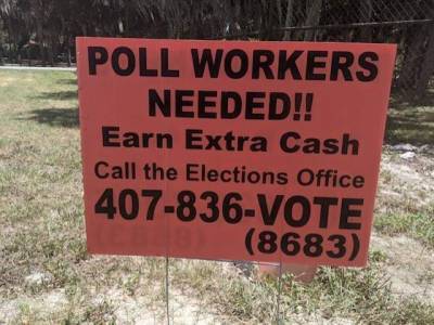 Chris Anderson - Lake County hiring 100 election workers amid COVID-19 pandemic - clickorlando.com - state Florida - county Seminole - county Lake