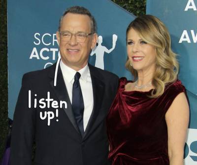 Tom Hanks - Rita Wilson - Forrest Gump - Tom Hanks Slams Covidiots, Urges People To Have ‘Common Sense’ & Follow ‘Basic’ Protocols: ‘Do Your Part’ - perezhilton.com - Australia