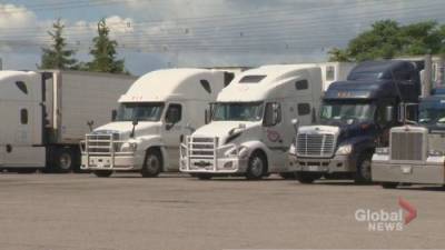 Tom Hayes - Ontario truckers concerned about travelling to United States - globalnews.ca - Usa - state California - state Florida - county Hayes