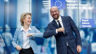 Charles Michel - EU reaches deal on post-pandemic recovery package - rte.ie - Ireland - Eu
