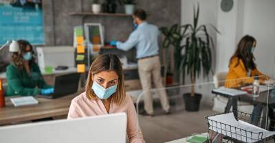 Workplace PPE, Symptom Checks Rise as More Workers Return - news.gallup.com