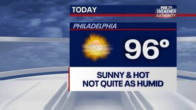 Sue Serio - Weather Authority: Tuesday to mark day 5 of heat wave - fox29.com - state New Jersey