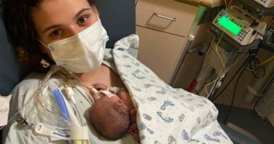 U.S. woman gives birth while in coronavirus coma: ‘She’s a fighter’ - globalnews.ca - state New Hampshire