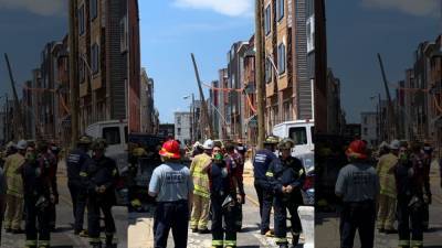 Workers safe after 2 vacant row homes collapse in South Philadelphia - fox29.com
