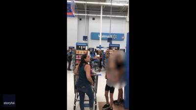 Woman in California Walmart angrily refuses to wear mask - fox29.com - state California