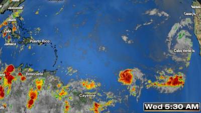 Tropical depression could soon become Gonzalo in Atlantic - clickorlando.com - county Miami - county Atlantic