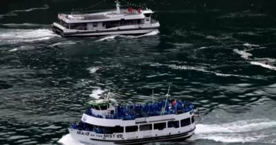 U.S.Canada - Canada, U.S. tourist boats at Niagara Falls highlight difference in coronavirus battle - globalnews.ca - Usa - Canada