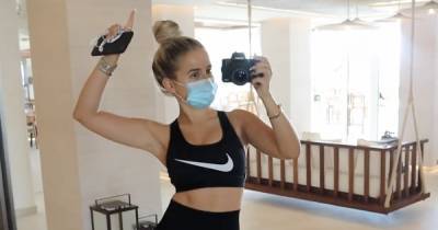 Molly-Mae Hague - Tommy Fury - Inside Molly-Mae Hague's new healthy lifestyle as she shows off holiday gym routine and diet - ok.co.uk - Spain - city Hague