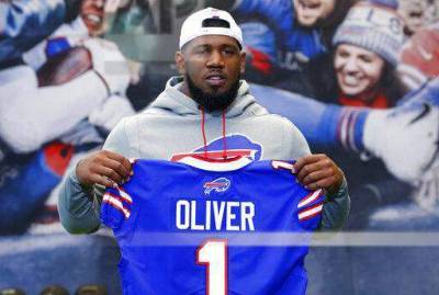 Buffalo DL Ed Oliver's drunken driving, gun charges dropped - clickorlando.com - county Montgomery - state Texas - city Houston