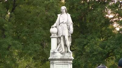 Christopher Columbus - Commission hears testimony on fate of Christopher Columbus statue - fox29.com - Usa - Italy - city Columbus