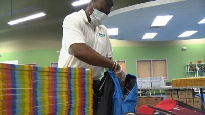 Great Big Backpack Build underway despite lower donations due to virus - clickorlando.com - state Florida - county Orange